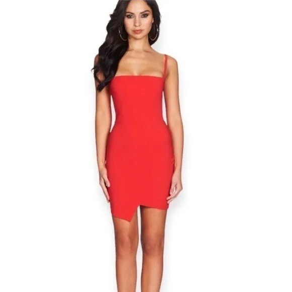 Nookie Billie Mini Dress. Red, size medium, like new. - Picture 1 of 4